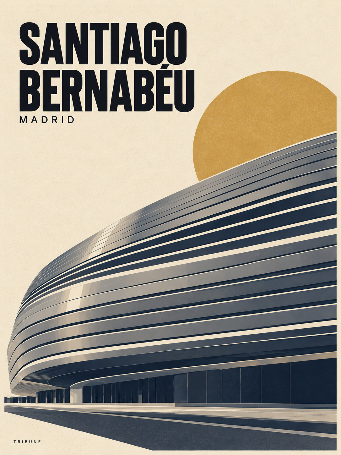 Affiche Santiago Bernabéu